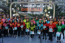 Caroling on Lee Tung Avenue 2018